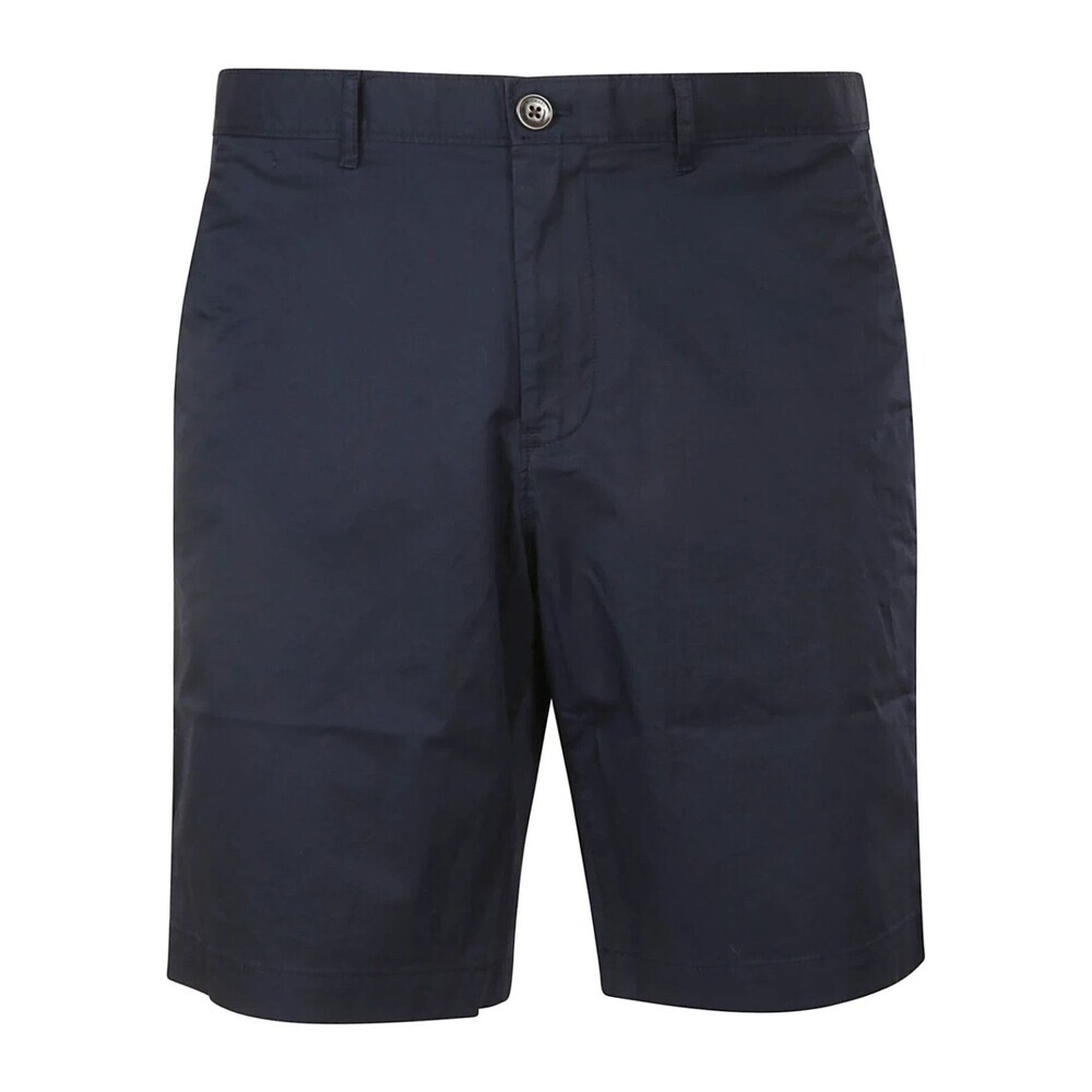 Michael Kors Men's Slim-Fit Cotton Blend Stretch 7" Shorts Midnight Blue 38W